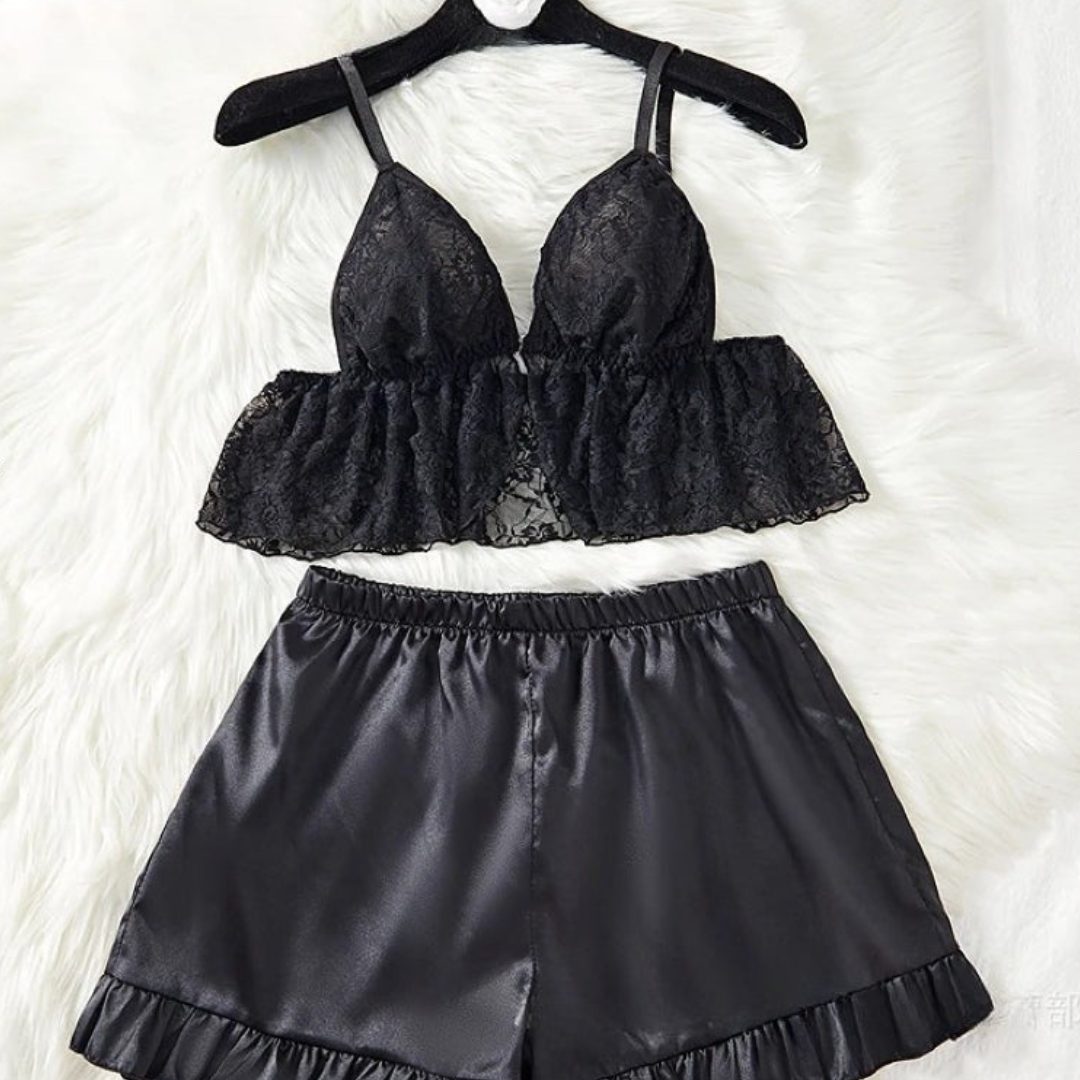 Stunning Plain Lingerie Set for Newlyweds