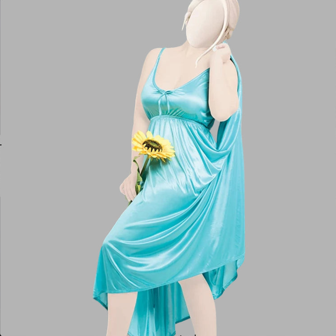 Long Nighty in Satin Slip For Ladies