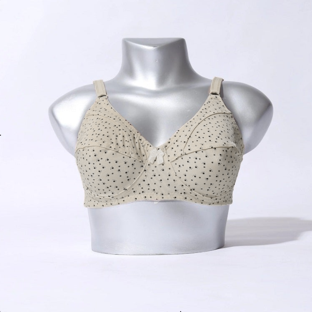 Women Comfortable Cotton Printed Bra