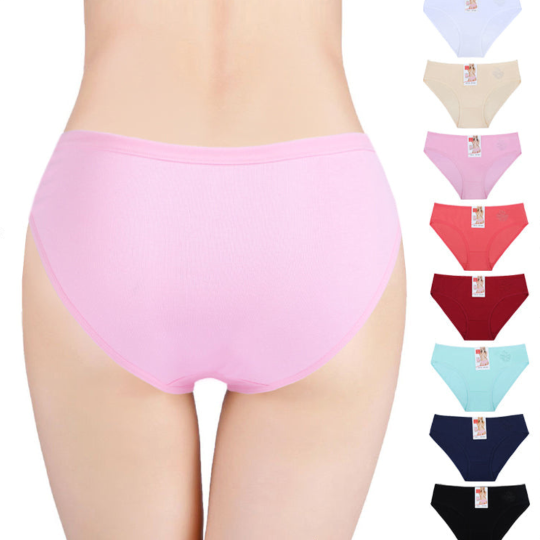 Pack of 3 Full Coverage Seamless Cotton Panties