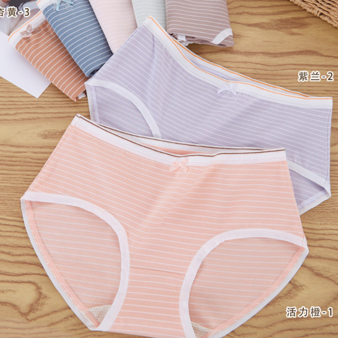 Pack of 2 Breif Ladies Mid Waist Panties