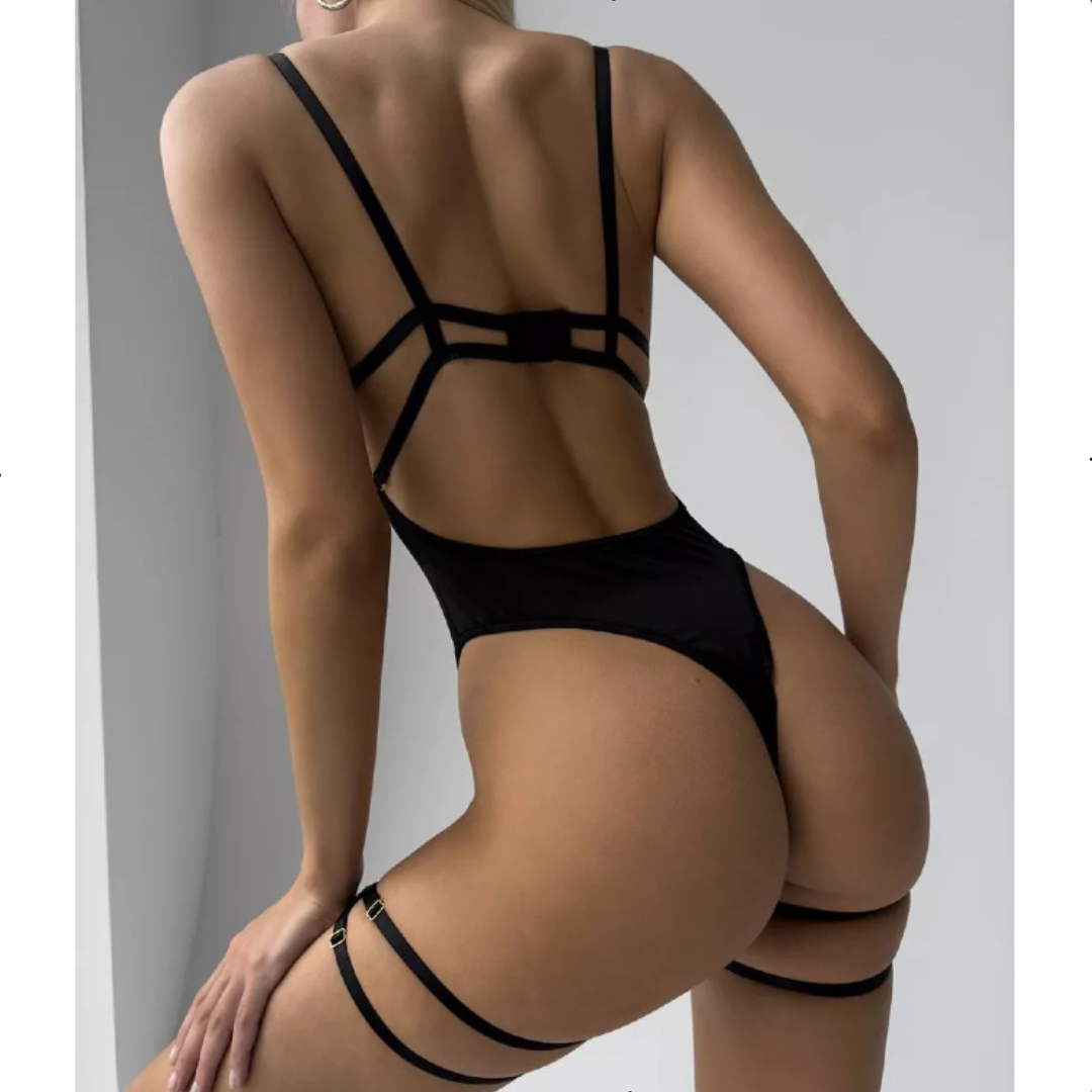 Spicy See-Through Net Lingerie