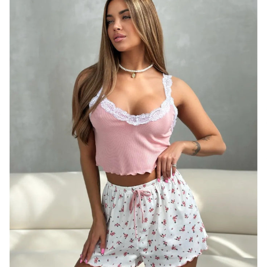 Soft Cotton Relaxed Fit Nightwear Set