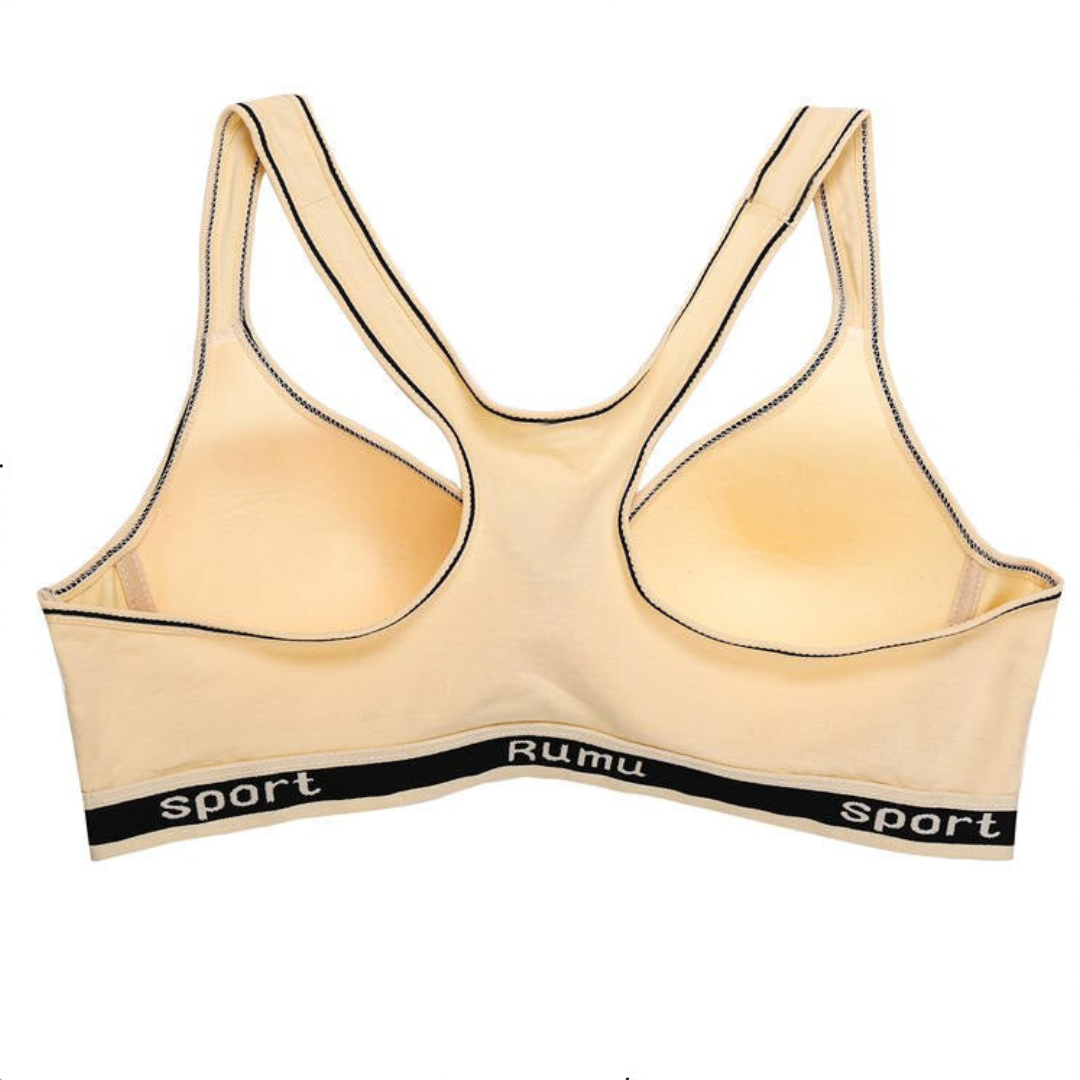 Ladies Seamless Wireless Sports Bra for Workout