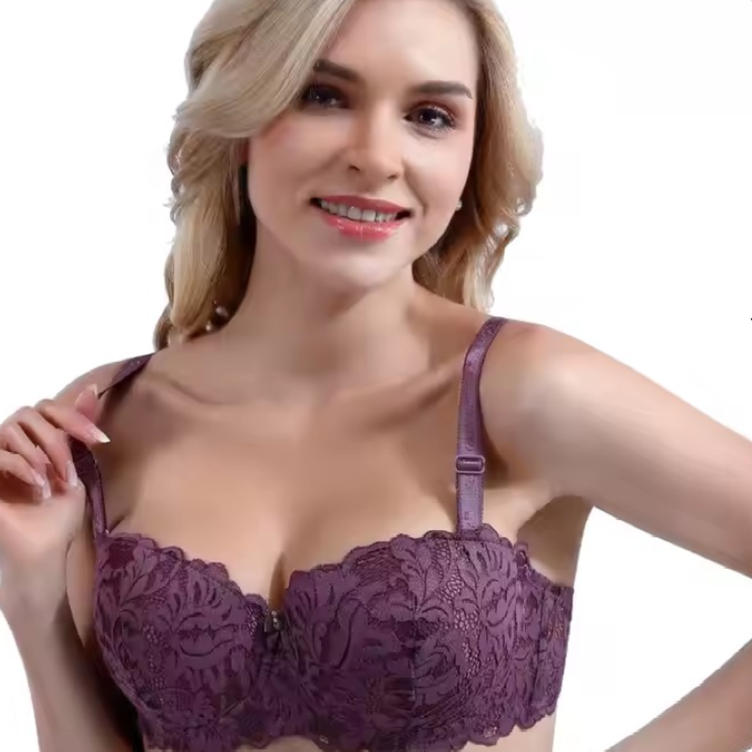 Full Lace Underwired Bra with Soft Padding