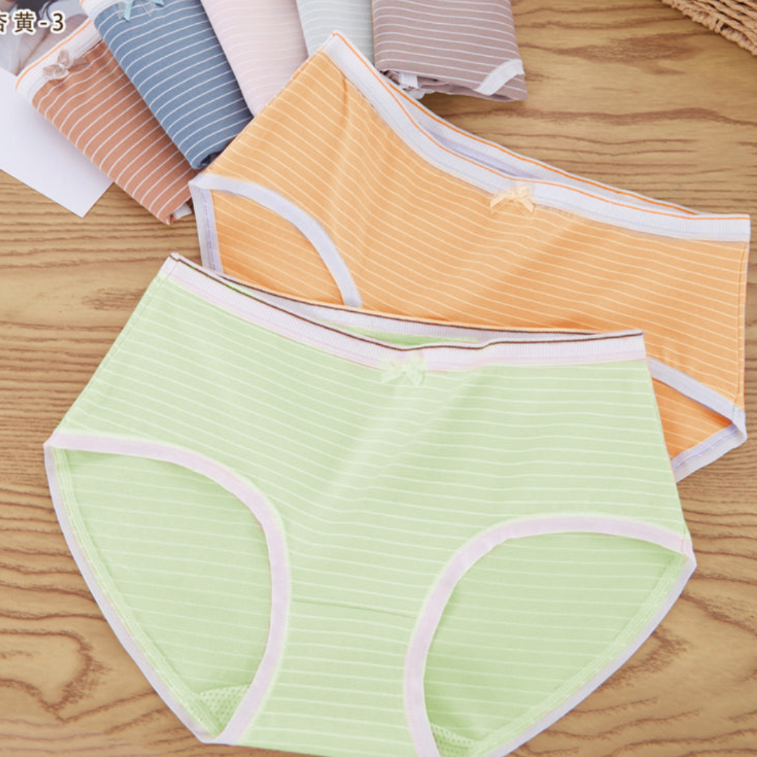 Pack of 2 Breif Ladies Mid Waist Panties