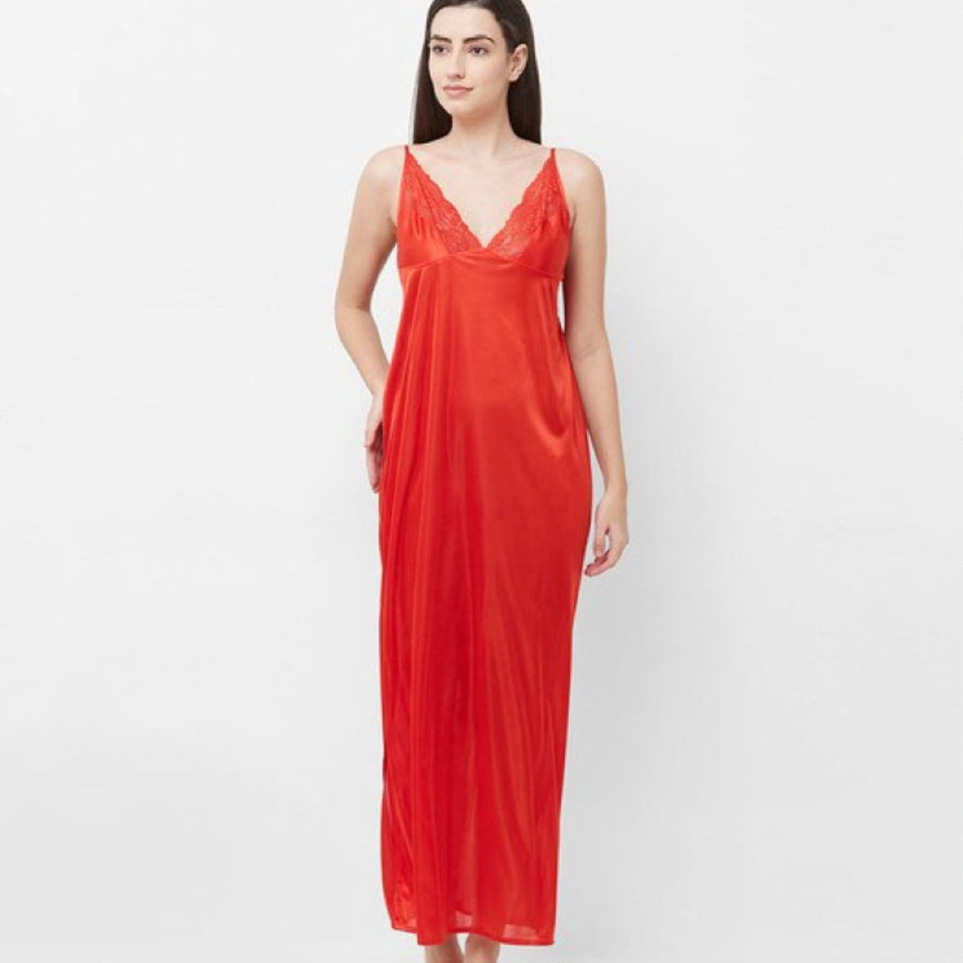 Sweet Embrace Satin Nightwear