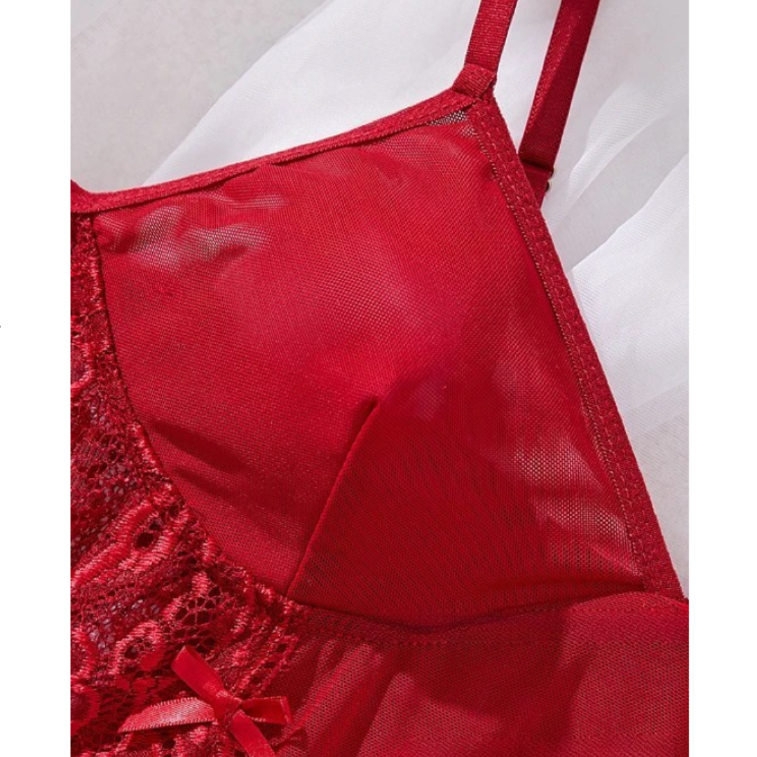 Sexy Sheer Lace Sleepwear