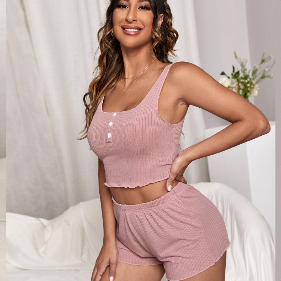 Relaxed Fit Cotton Lounge Set