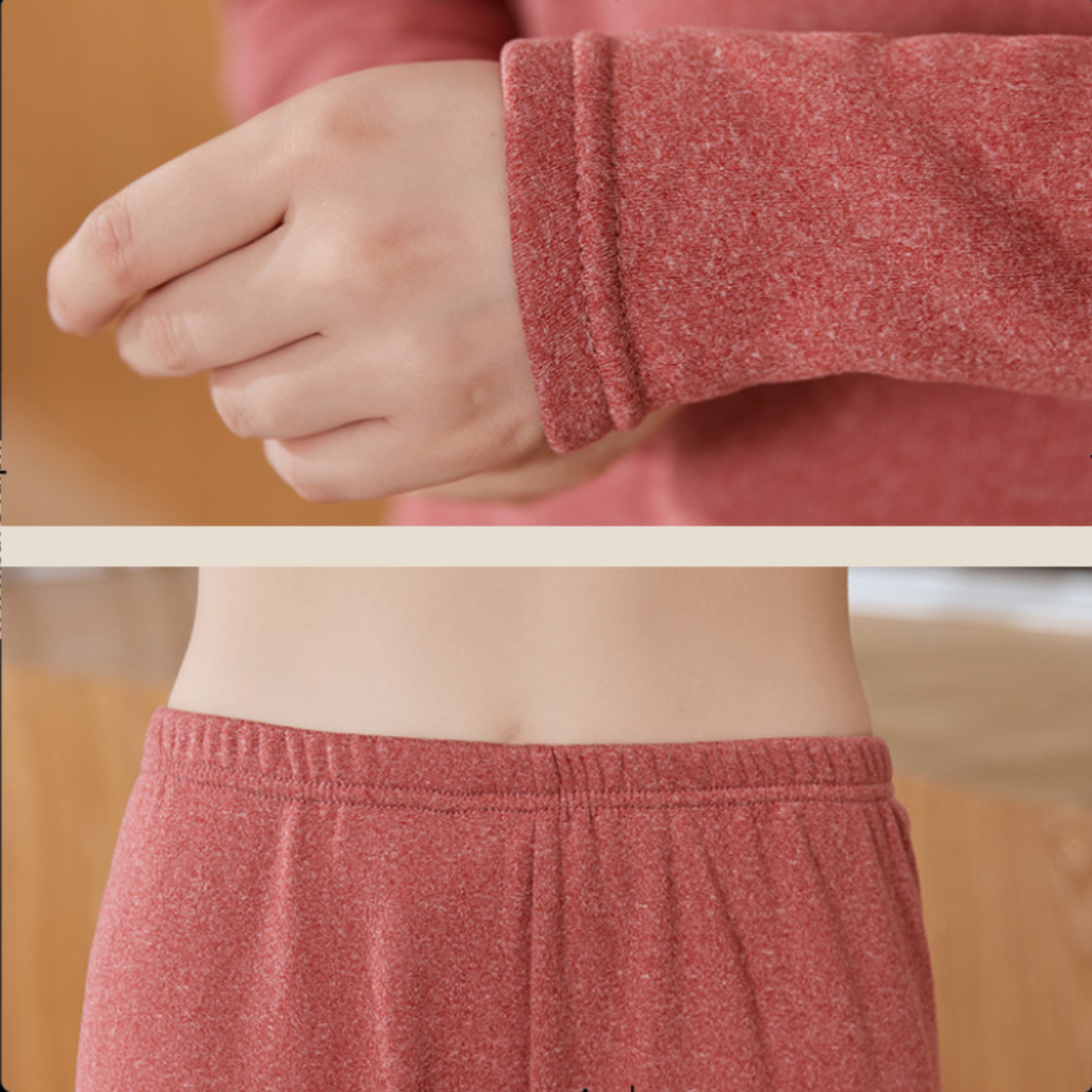 Ultra-SoftThermal Warm Fleece Pajama Suit