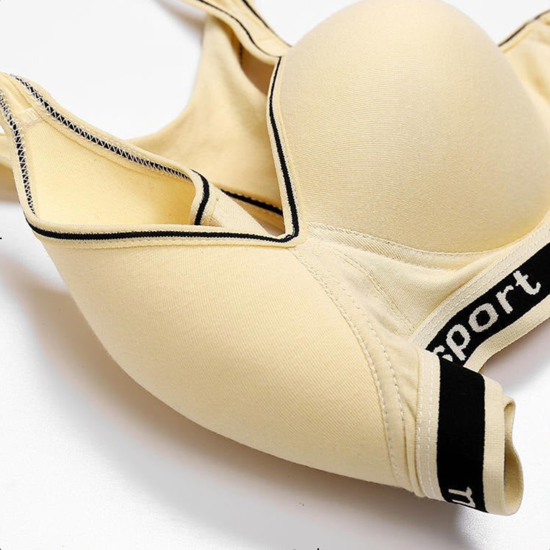 Ladies Seamless Wireless Sports Bra for Workout