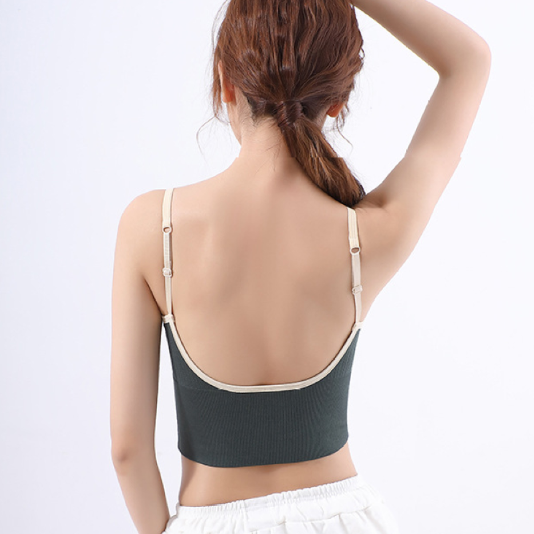 Thin Padded Non Wired Adjustable Bra