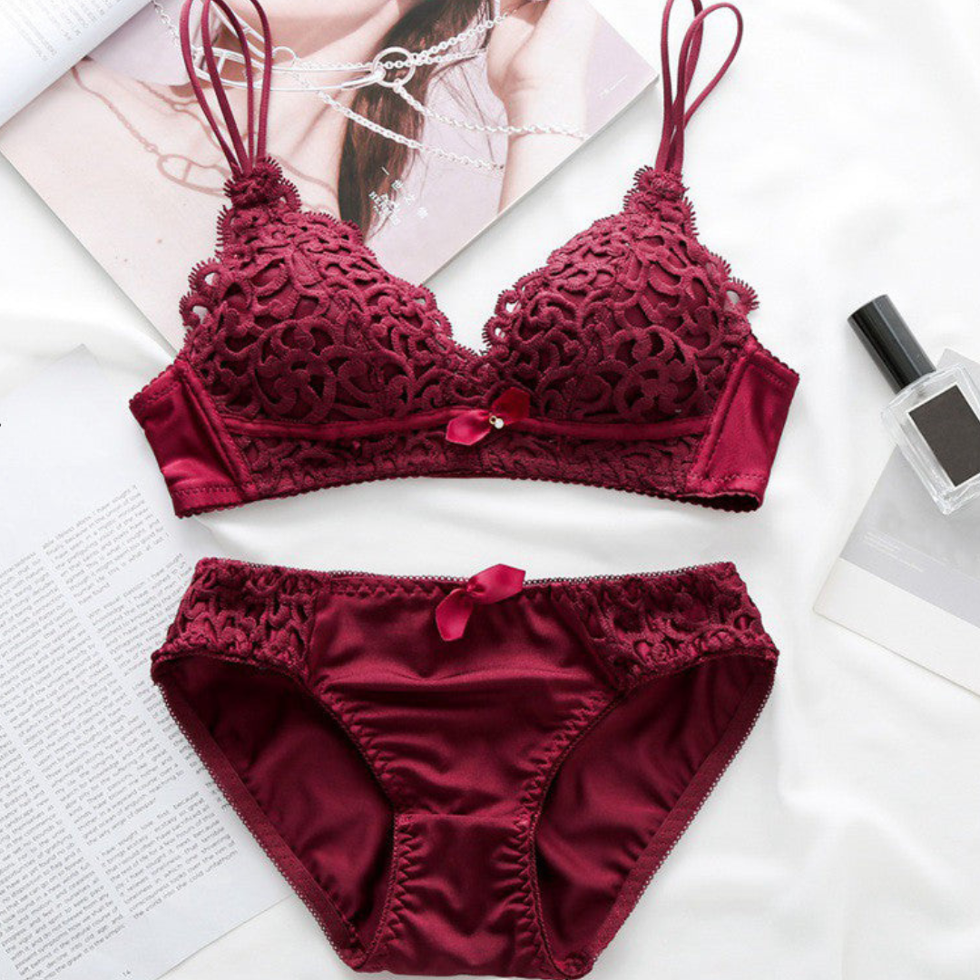 Romantic Lace Lingerie Set for Women