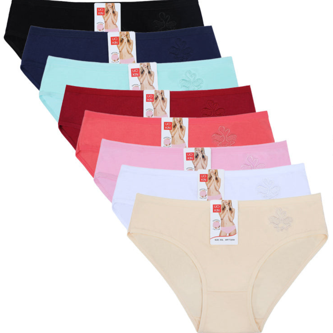 Pack of 3 Full Coverage Seamless Cotton Panties