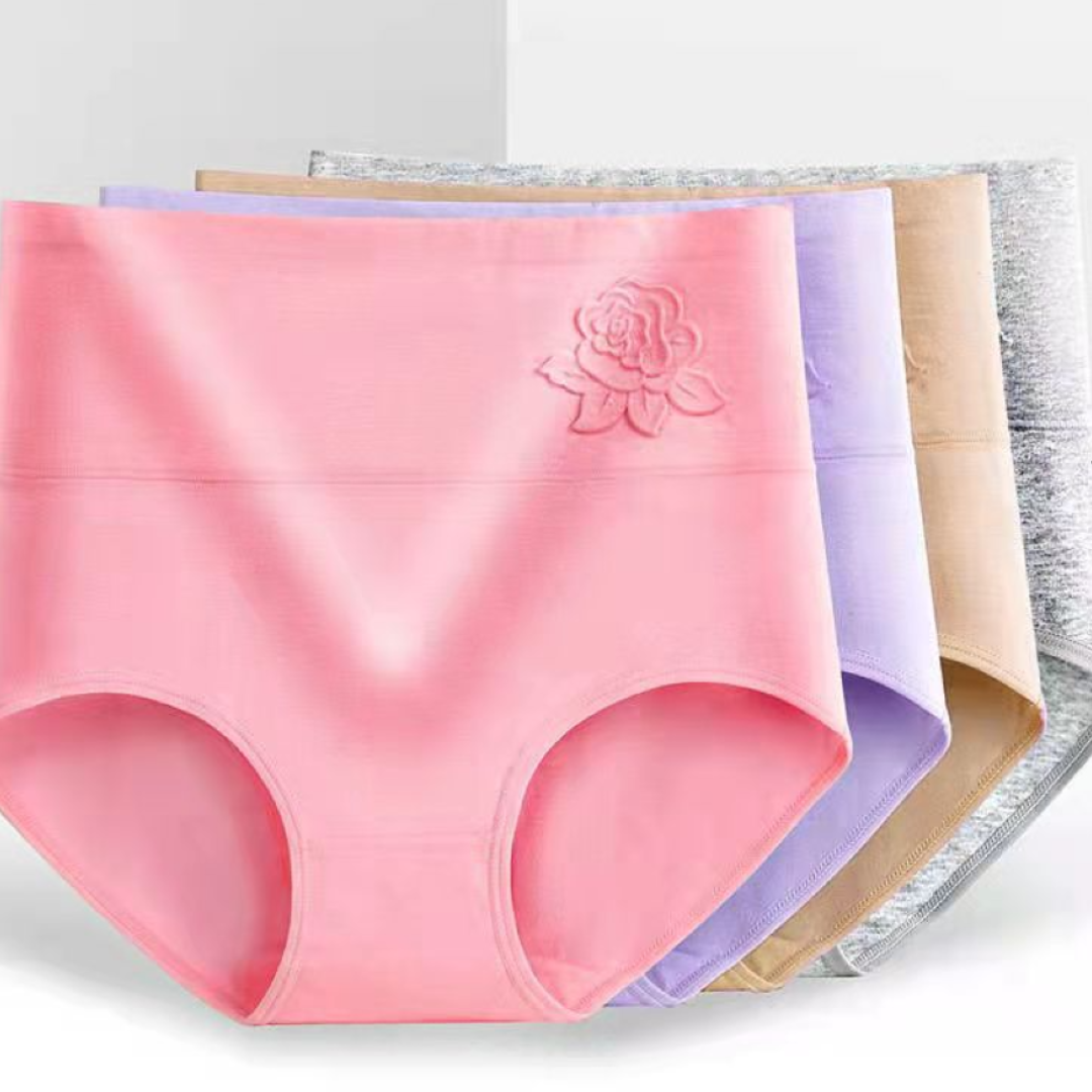 Pack Of Women's High Soft Waist Underwear Panties