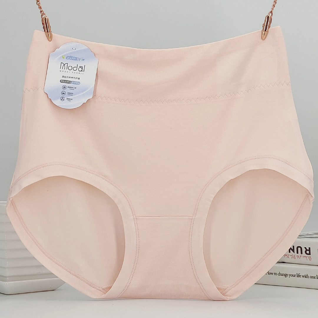 Pack of 2 Simple Designing High Waist Panties