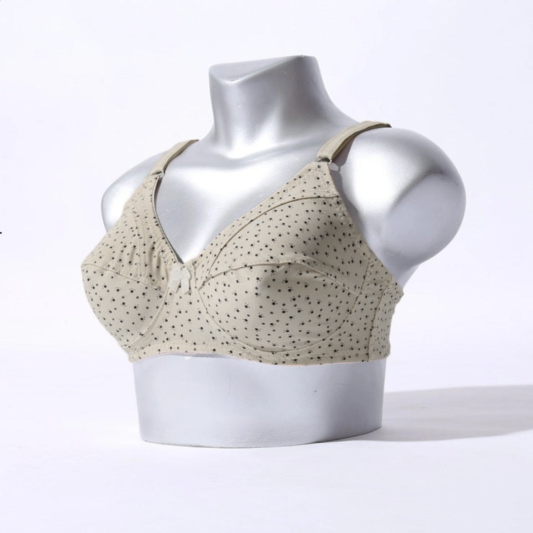 Women Comfortable Cotton Printed Bra