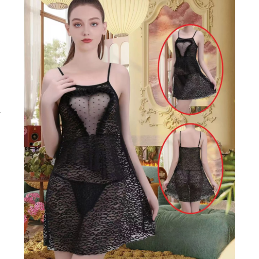 Sweet Surrender Lace Set Nighty