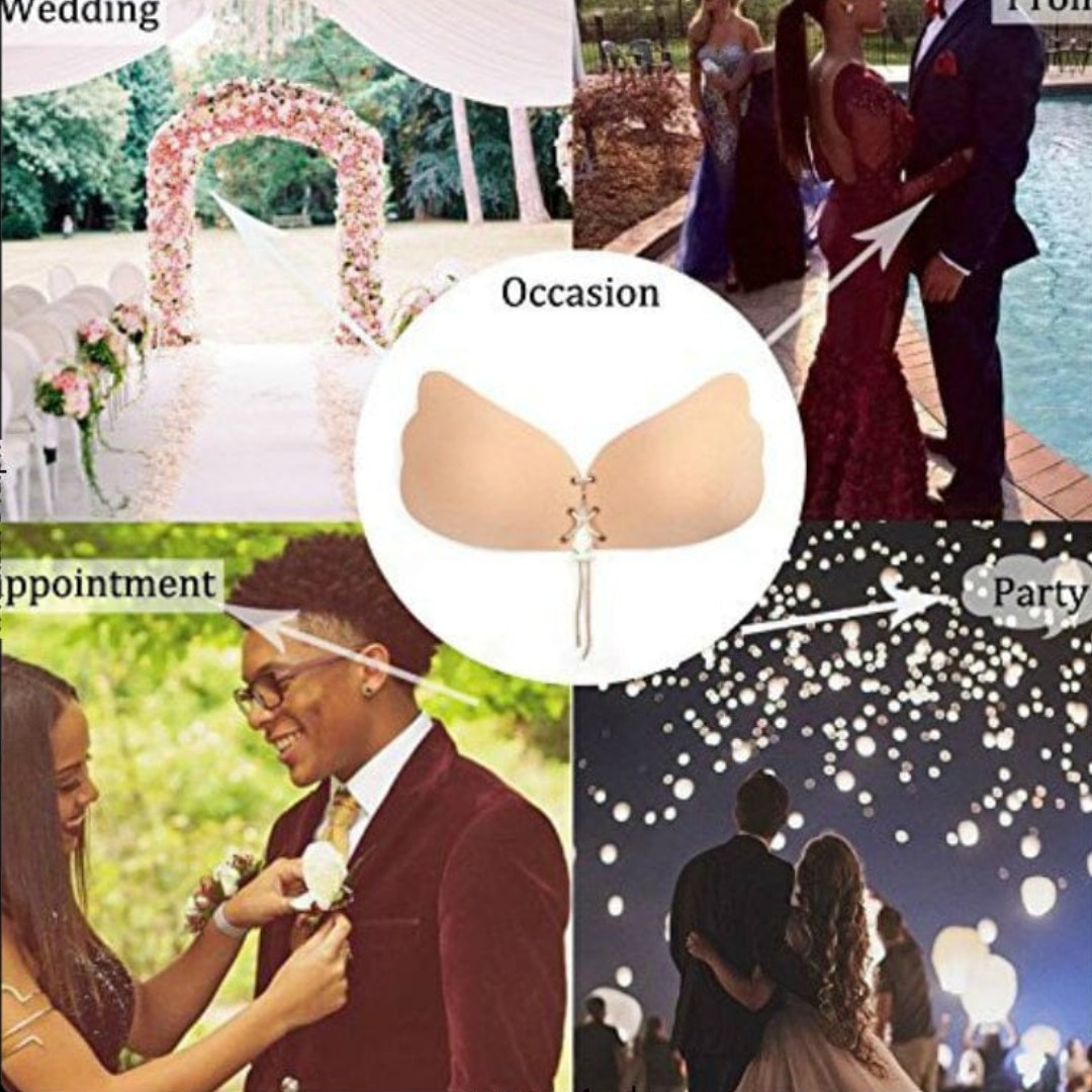 Silicone Seamless Strapless Adhesive Bra