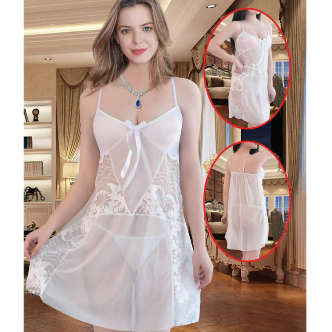 Calm Heavenly Touch Short Nighty