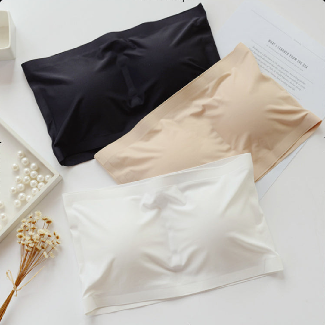 Strapless Bandeau Stretchy Tube Top Bra