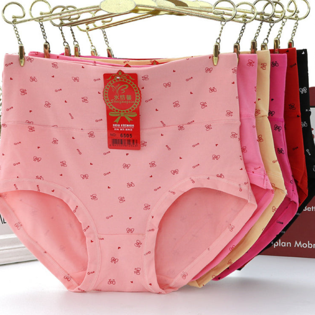 Pack of 2 High Waist Printed Full Coverage Panties