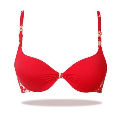 Soft Plain Padded Knot Bra