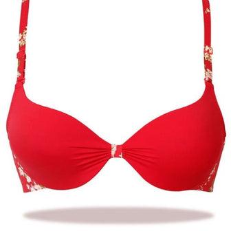 Soft Plain Padded Knot Bra