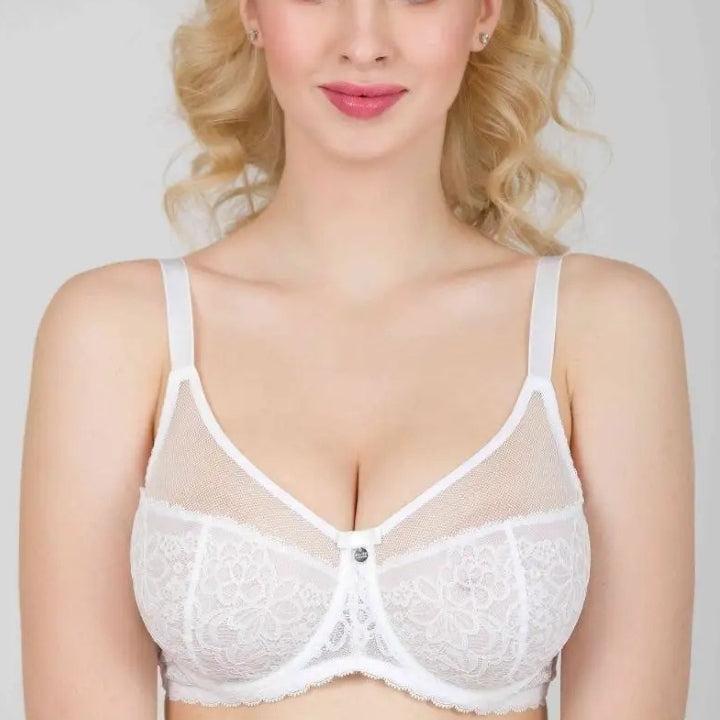 Lace Trimed Thin Padded Bra