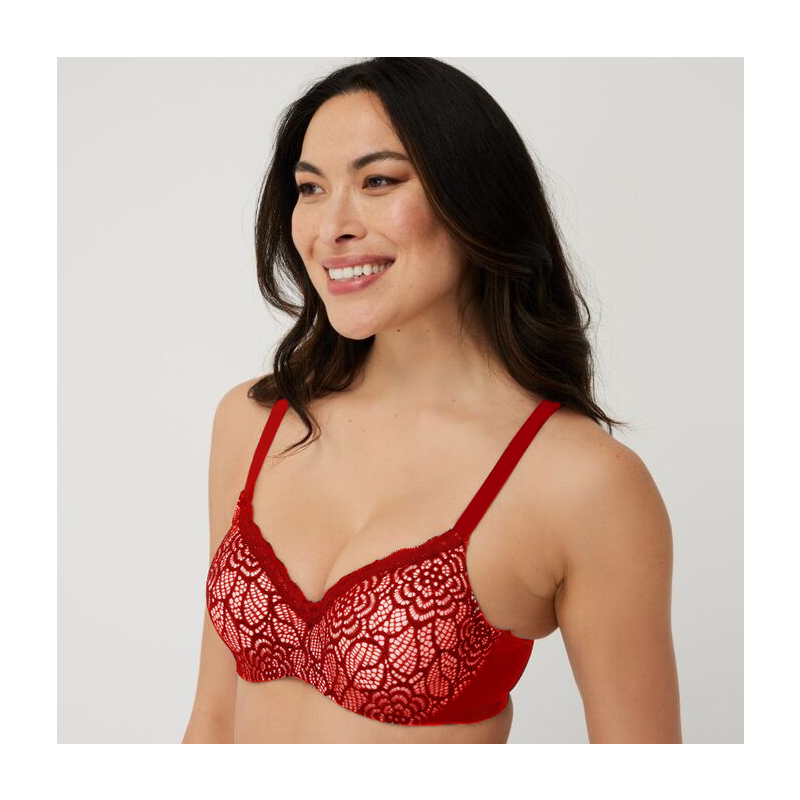 Only Tempt Push Up Padded Wireless Bra