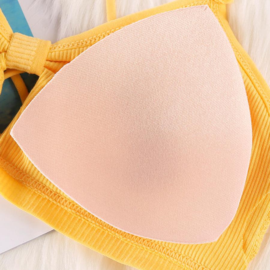 Bow Knot Soft Removable Cups Bra