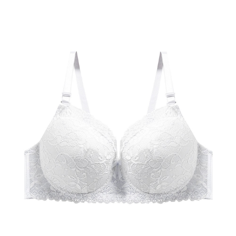Exquisite Floral Lace Push Up Wired Bra