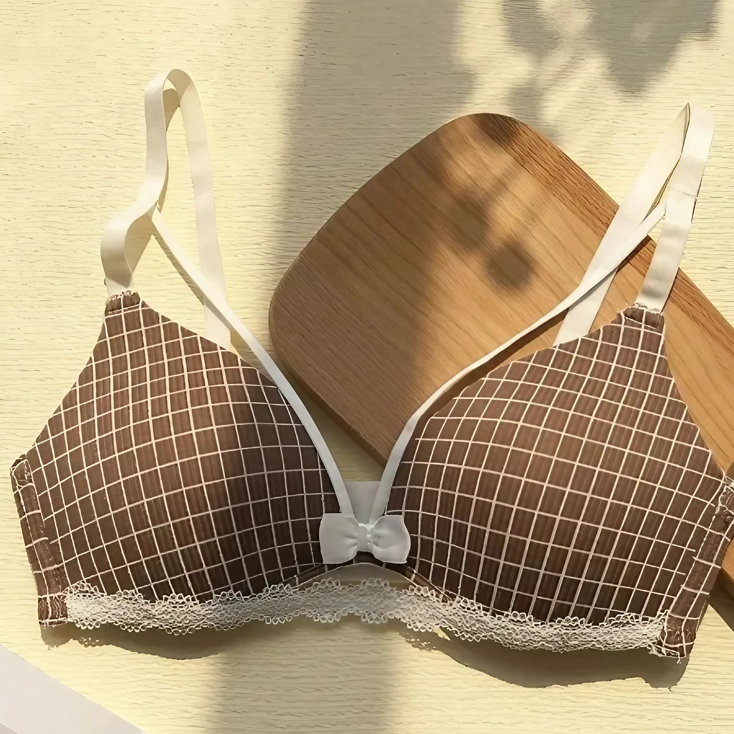 Triangle Cup Thin Padded Non Wired Bra