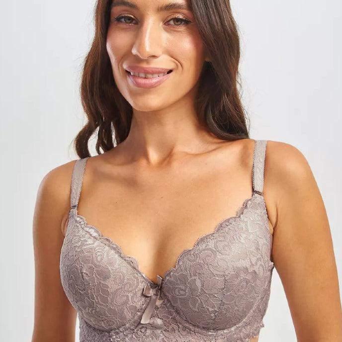 Full Lace Padded Push Up Bra