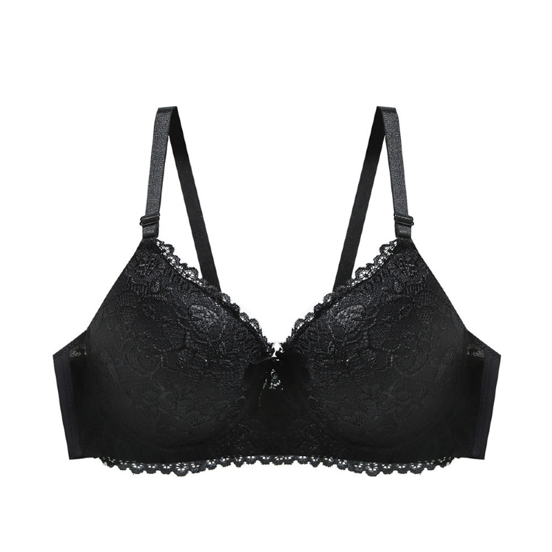 Exquisite Floral Lace Push Up Wired Bra