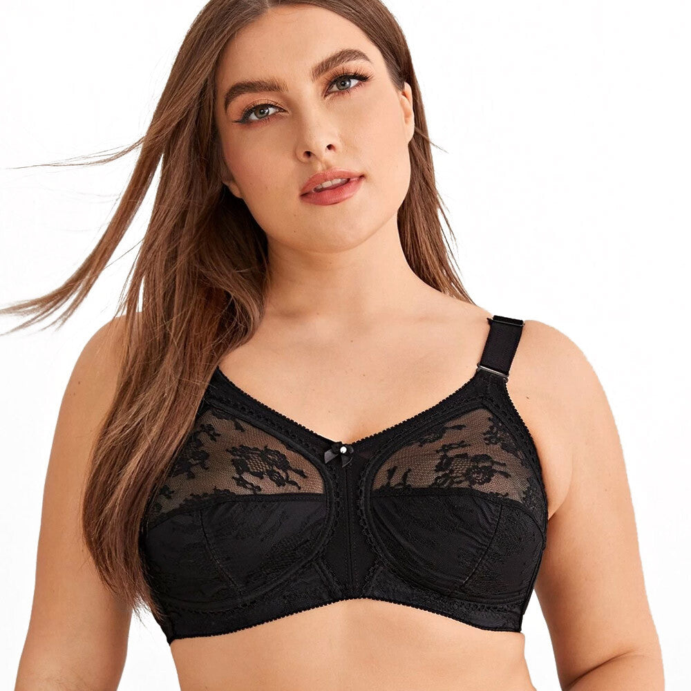 Doree'n Soft Net Non Wired Non Padded Bra