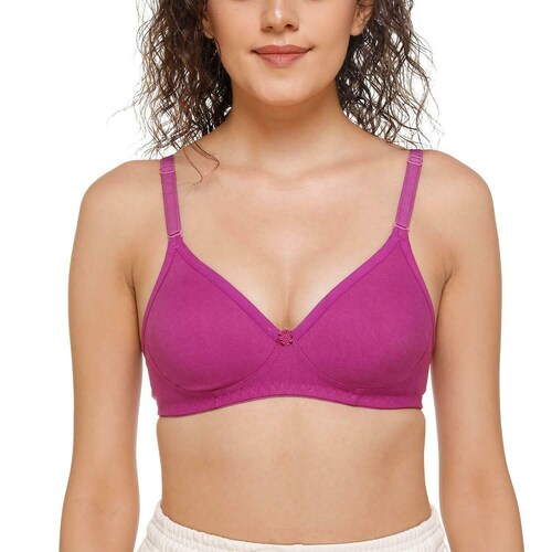 Non Padded Jersey Cotton Seamless Bra