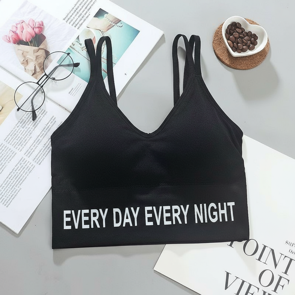 Wireless Everyday Cotton Bra with Soft Pads